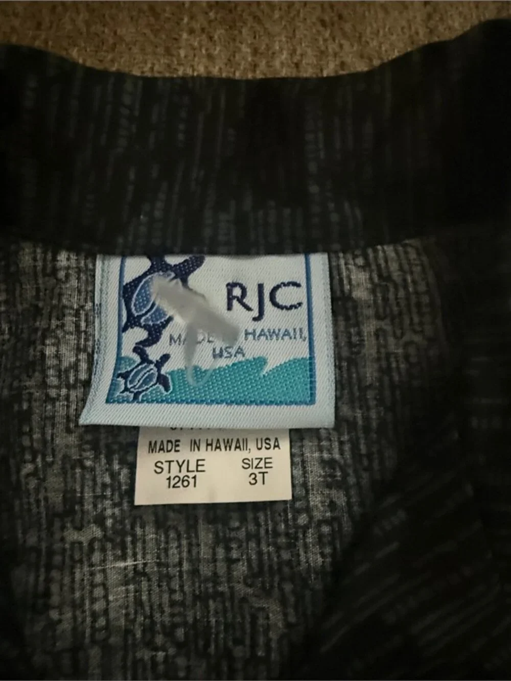 Rjc Kids set gorgeous beachy cotton made in Hawaii size 3T